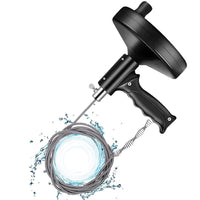 Toilet Drain Auger, 5m Kitchen and Bathroom Plumbing Clean Sinks Sewer Blockages Remover Kings Warehouse 