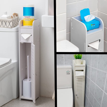 Toilet Paper Roll Holder for Bathroom (White, 80 cm) Kings Warehouse 