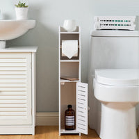 Toilet Paper Roll Holder for Bathroom with roller (White, 76cm) Kings Warehouse 