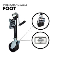 TRAILER PARTS TRAILER CARAVAN JACK STAND /JOCKEY WHEEL DRAW BAR FITMENT 5000LBS Sports & Fitness Kings Warehouse 