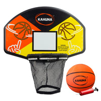 Trampoline Led Basketball Hoop Set With Light-up Ball Kings Warehouse 