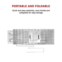 Trap Humane Possum Cage Live Animal Safe Catch Rabbit Cat Hare Fox Bird Pet Care Kings Warehouse 
