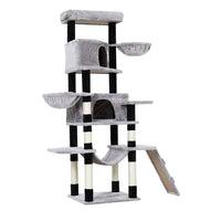 Tree 161cm Tower Scratching Post Scratcher Wood Condo House Play Bed Pet Care Kings Warehouse 