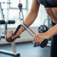 Triceps Press Push Down Bar – Gym Cable Attachment for Arm & Strength Training Sports & Fitness Kings Warehouse 