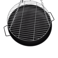 Tripod Garden Fire Pit BBQ Barbecue Cast Iron & Steel Fire Pit Bowl Round Home & Garden Kings Warehouse 