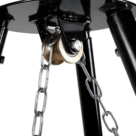 Tripod Garden Fire Pit BBQ – Cast Iron & Steel Round Outdoor Fire Bowl Home & Garden Kings Warehouse 