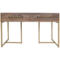 Tuberose Console Hallway Entry Table 120cm Solid Acacia Timber Wood - Brown living room Kings Warehouse 