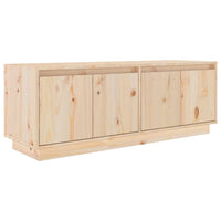 TV Cabinet 110x34x40 cm Solid Wood Pine Kings Warehouse 
