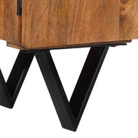 TV Cabinet 140x30x46 cm Solid Wood Mango living room Kings Warehouse 