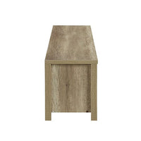 TV Cabinet 3 Storage Drawers with Shelf Natural Wood like MDF Entertainment Unit in Oak Colour Furniture Kings Warehouse 