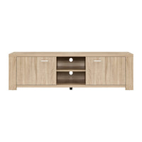 TV Cabinet Entertainment Unit 160cm Oak Maxi Furniture Kings Warehouse 