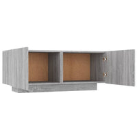 TV Cabinet Grey Sonoma 100x35x40 cm Engineered Wood living room Kings Warehouse 