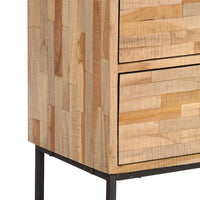TV Cabinet Reclaimed Teak Wood 90x30x55 cm Kings Warehouse 