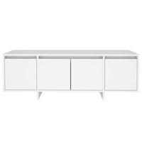 TV Cabinet White 120x30x40.5 cm Engineered Wood Kings Warehouse 