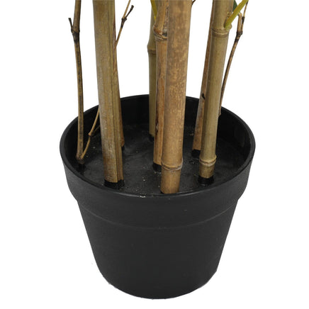 Twiggy Japanese Natural Bamboo Trunk (Real Touch Leaves) 90cm Home & Garden Kings Warehouse 
