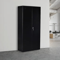 Two-Door Shelf Office Gym Filing Storage Locker Cabinet Safe Furniture Kings Warehouse 