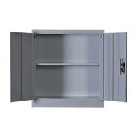 Two-Door Shelf Office Gym Filing Storage Locker Cabinet Safe Furniture Kings Warehouse 