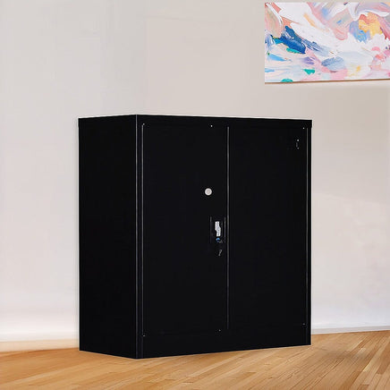 Two-Door Shelf Office Gym Filing Storage Locker Cabinet Safe Furniture Kings Warehouse 