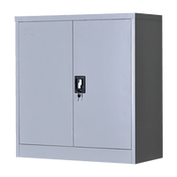 Two-Door Shelf Office Gym Filing Storage Locker Cabinet Safe Furniture Kings Warehouse 