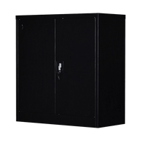 Two-Door Shelf Office Gym Filing Storage Locker Cabinet Safe