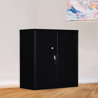 Two-Door Shelf Office Gym Filing Storage Locker Cabinet Safe Furniture Kings Warehouse 