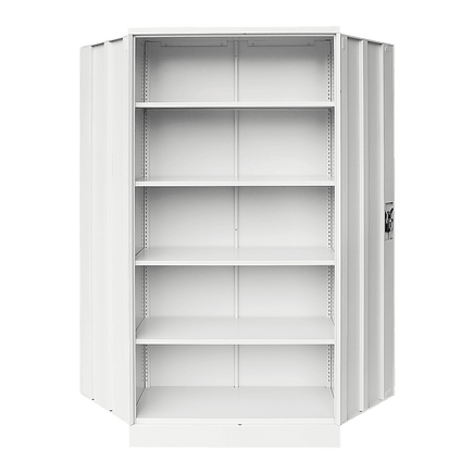 Two-Door Shelf Office Gym Filing Storage Locker Cabinet Safe Furniture Kings Warehouse 