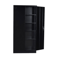 Two-Door Shelf Office Gym Filing Storage Locker Cabinet Safe Furniture Kings Warehouse 