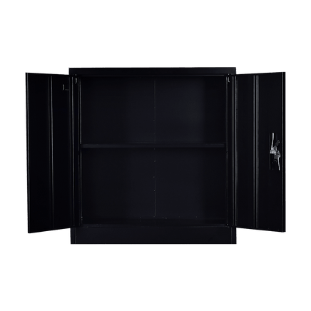 Two-Door Shelf Office Gym Filing Storage Locker Cabinet Safe Furniture Kings Warehouse 