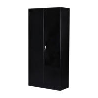 Two-Door Shelf Office Gym Filing Storage Locker Cabinet Safe Furniture Kings Warehouse 