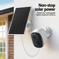 UL-tech Solar Panel For Security Camera Wireless 3W Electronics Kings Warehouse 