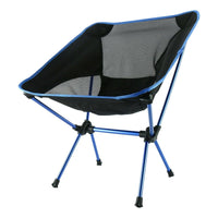 Ultralight Aluminum Alloy Folding Camping Camp Chair Outdoor Hiking Black Outdoor Kings Warehouse 