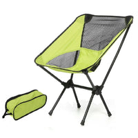 Ultralight Aluminum Alloy Folding Camping Camp Chair Outdoor Hiking Patio Backpacking Full Blue Outdoor Kings Warehouse 