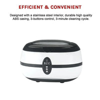 Ultrasonic Multi Purpose Sonic Wave Jewellery Cleaner Appliances Kings Warehouse 