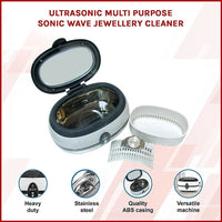 Ultrasonic Multi Purpose Sonic Wave Jewellery Cleaner Appliances Kings Warehouse 