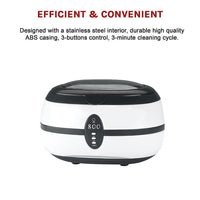 Ultrasonic Multi Purpose Sonic Wave Jewellery Cleaner Appliances Kings Warehouse 