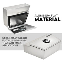 Under Tray Tool Box Underbody Pair Set 600mm Aluminium Auto Accessories Kings Warehouse 