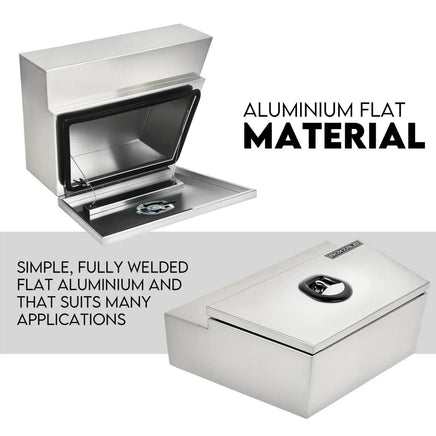 Under Tray Tool Box Underbody Pair Set 600mm Aluminium Auto Accessories Kings Warehouse 