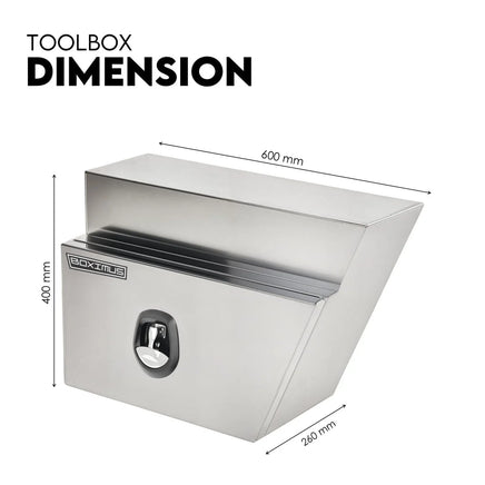 Under Tray Tool Box Underbody Pair Set 600mm Aluminium Auto Accessories Kings Warehouse 