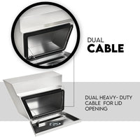 Under Tray Tool Box Underbody Pair Set 600mm Aluminium Auto Accessories Kings Warehouse 