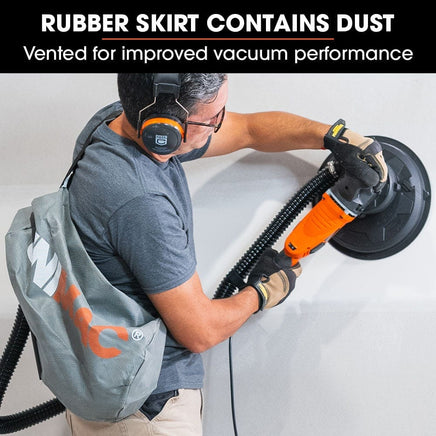 UNIMAC 1800W Drywall Sander Plaster Automatic Wall Gyprock Vacuum System Tools Kings Warehouse 