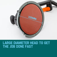 UNIMAC 1800W Drywall Sander Plaster Automatic Wall Gyprock Vacuum System Tools Kings Warehouse 