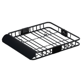 Universal Car Roof Rack Basket Luggage Carrier Steel Vehicle Cargo 111cm Kings Warehouse 