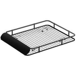 Universal Car Roof Rack Basket Luggage Carrier Steel Vehicle Cargo 123cm Kings Warehouse 