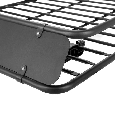 Universal Car Roof Rack Basket Luggage Vehicle Cargo Carrier 160cm Black Auto Accessories Kings Warehouse 