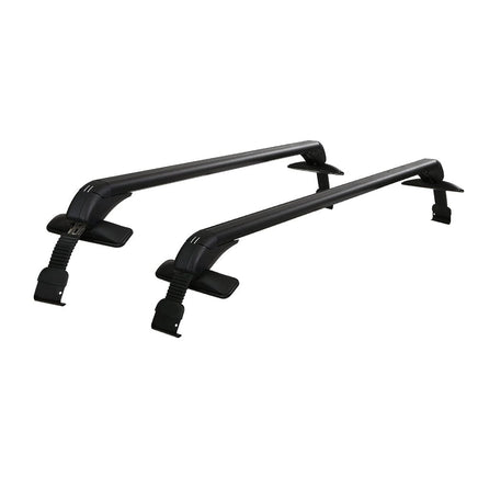 Universal Car Roof Rack Cross Bars 90cm Aluminium Adjustable Lockable 45kg Clamps Auto Accessories Kings Warehouse 