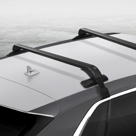 Universal Car Roof Rack Cross Bars 90cm Aluminium Adjustable Lockable 45kg Clamps Auto Accessories Kings Warehouse 