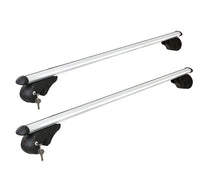 Universal Car Roof Racks Pod Cross Bars Aluminium Adjustable 123cm Sliver Auto Accessories Kings Warehouse 