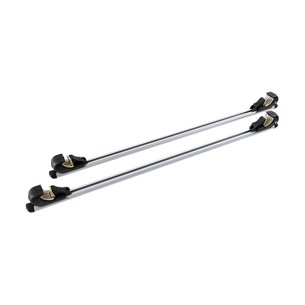 Universal Car Top Roof Rail Rack Cross Bar Aluminium Lockable 1350MM Outdoor Recreation Kings Warehouse 
