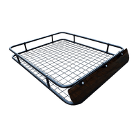 Universal Roof Rack Basket - Car Luggage Carrier Steel Cage Vehicle Cargo Outdoor Recreation Kings Warehouse 