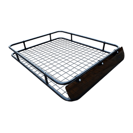 Universal Roof Rack Basket - Car Luggage Carrier Steel Cage Vehicle Cargo Outdoor Recreation Kings Warehouse